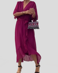 Gentle Tiered Ruffle Midi Dress