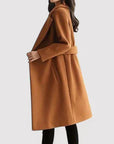 Classy Long Trench Coat with Belt