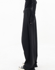 Fashionable asymmetric trousers