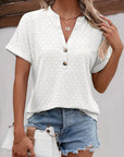Elegant Short Sleeve Top