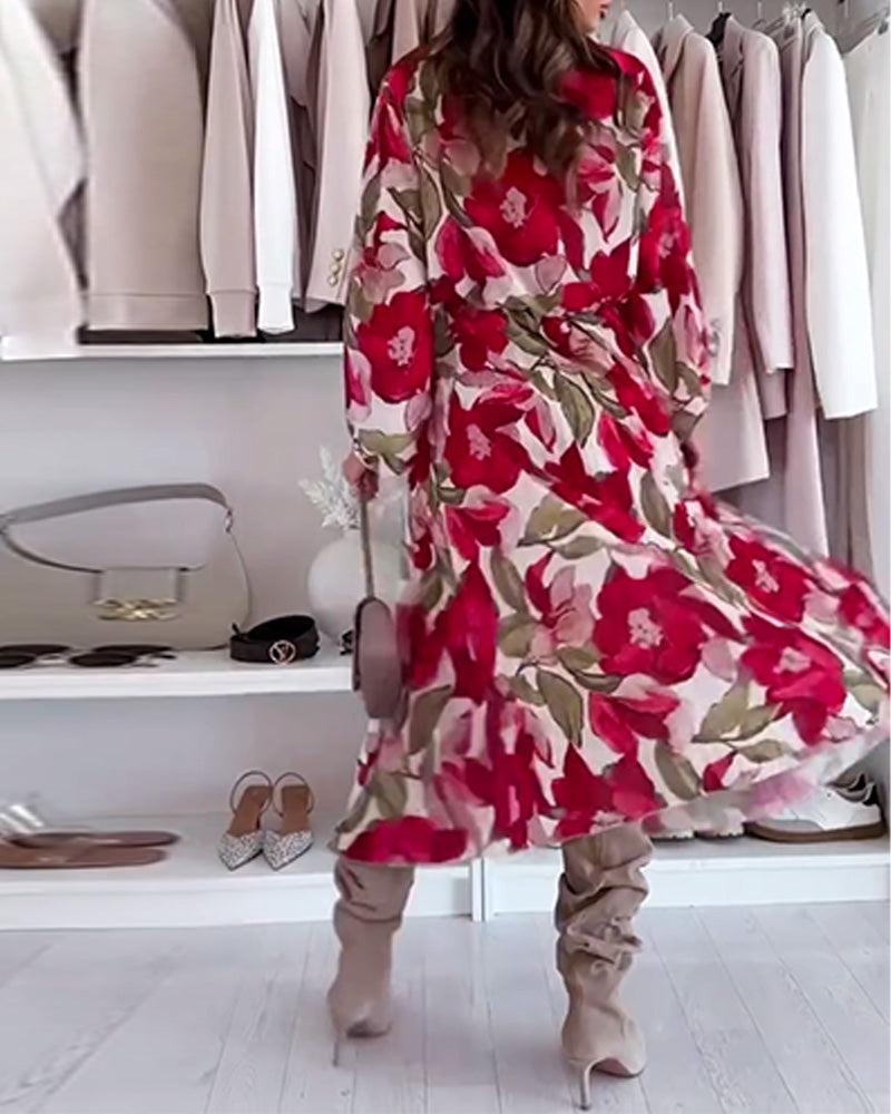 Street Fashion Printed Dress