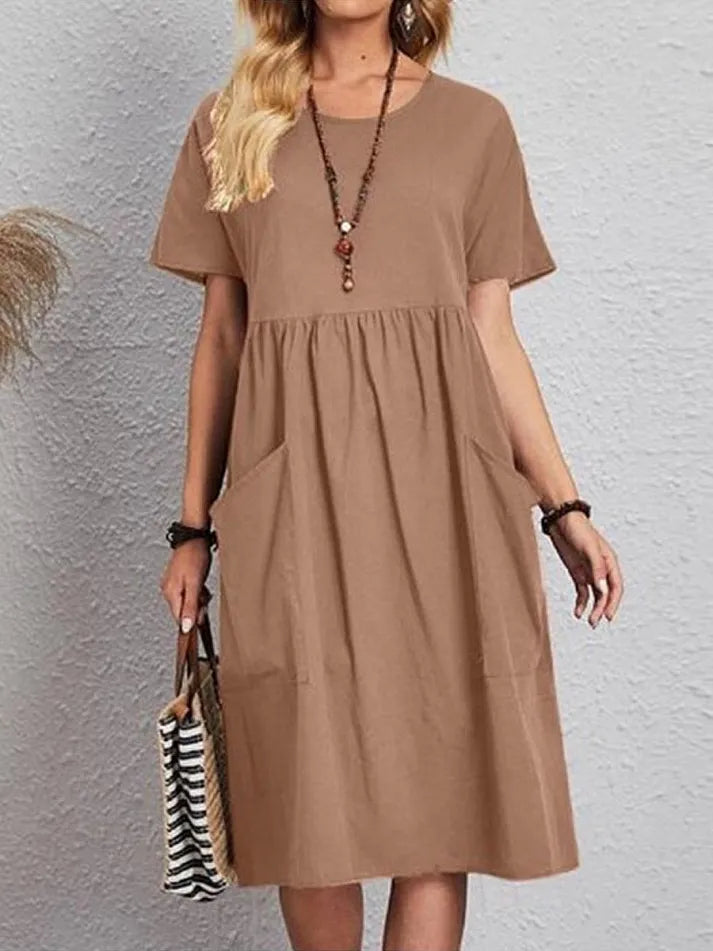 Soft Flowing Dress with Casual Ease