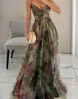 Feminine Sleeveless Maxi Dress For Women