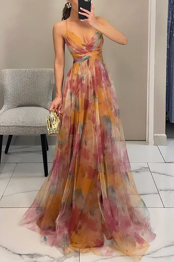 Feminine Sleeveless Maxi Dress For Women
