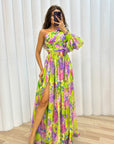 Lightweight Gown With Elegant Drape