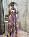 Lightweight Gown With Elegant Drape