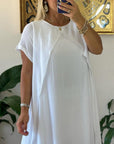 Double Layer Short Sleeve Dress