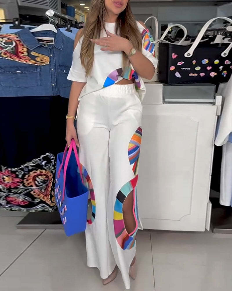 Two Piece Fashionable Set
