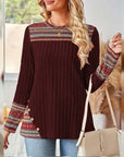 Fair Ribbed Knitted Sweater