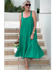 Stacked Sleeveless Boho Dress