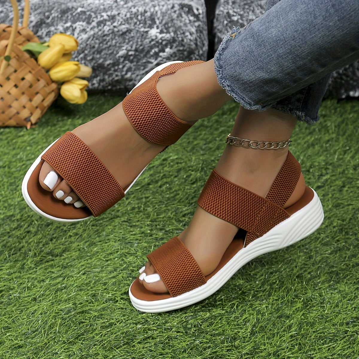 Breathable Stretch Sandals for Daily Wear