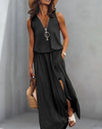 Simple Comfort-Focused Long Dress
