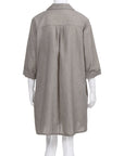 Sleeve Blouse Collar Dress