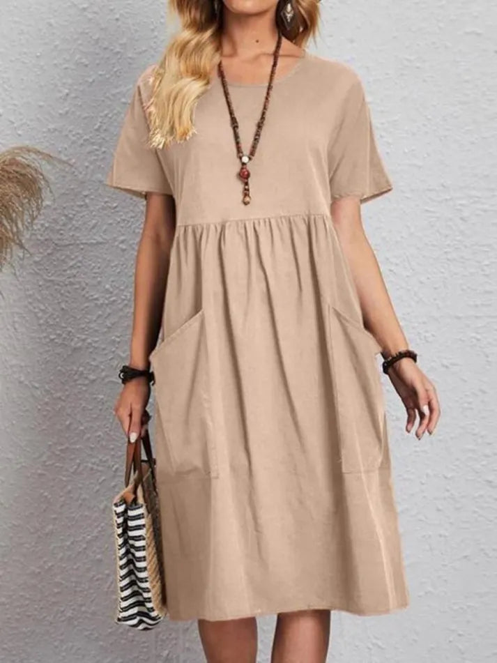Soft Flowing Dress with Casual Ease