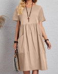 Soft Flowing Dress with Casual Ease