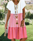Stylish Floral Print Dress