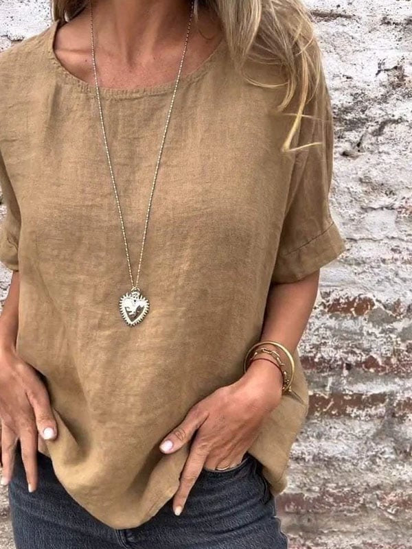 Soft Touch Minimalist Blouse