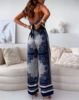 Trendy Lace-Up Vest Two-Piece Outfit