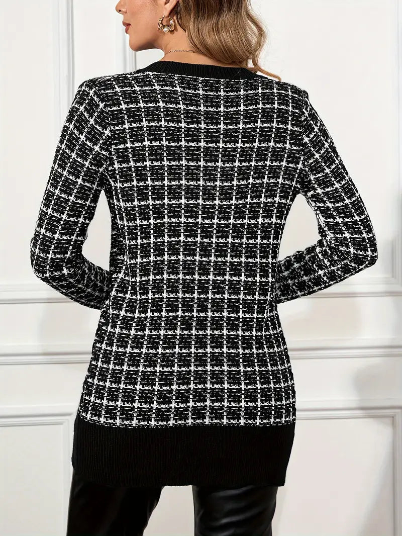 Elegant Long Sleeve Cardigan