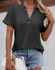 Elegant Short Sleeve Top