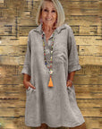 Sleeve Blouse Collar Dress