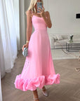 Flowy A-Line Dress With Graceful Fit
