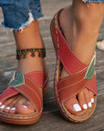Comfort Wedge Heel Sandal