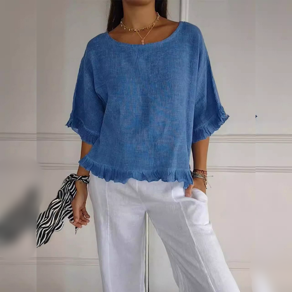 Fresh Bloom Elegant Blouse