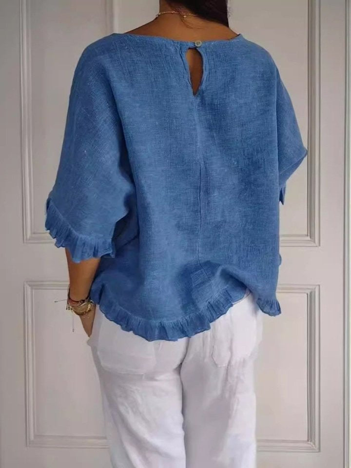Fresh Bloom Elegant Blouse