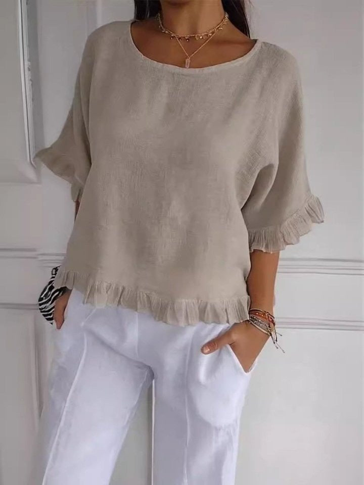 Fresh Bloom Elegant Blouse