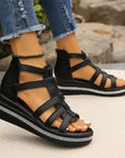Slip-On Wedge Sandals for Women