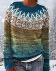 Cozy Icelandic Style Sweater for Cold Weather