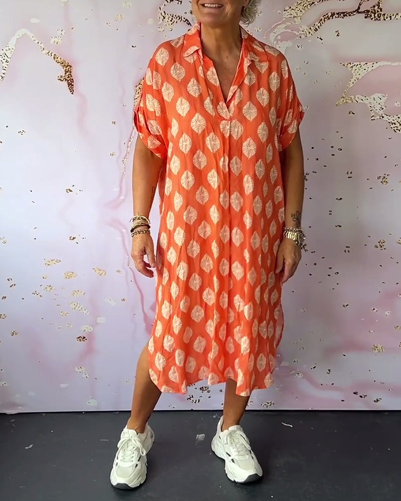 Women’s Elegant Lapel Dress