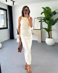 Stylish Sleeveless Midi Dress for Women