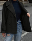 Stylish Double-Breasted Jacket with Button Details