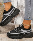 Amanda Stylish Mesh Sneakers with Flexible Fit