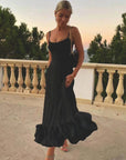 Flowy A-Line Dress With Graceful Fit