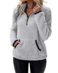 Harper Soft Touch Pullover with Sherpa Texture