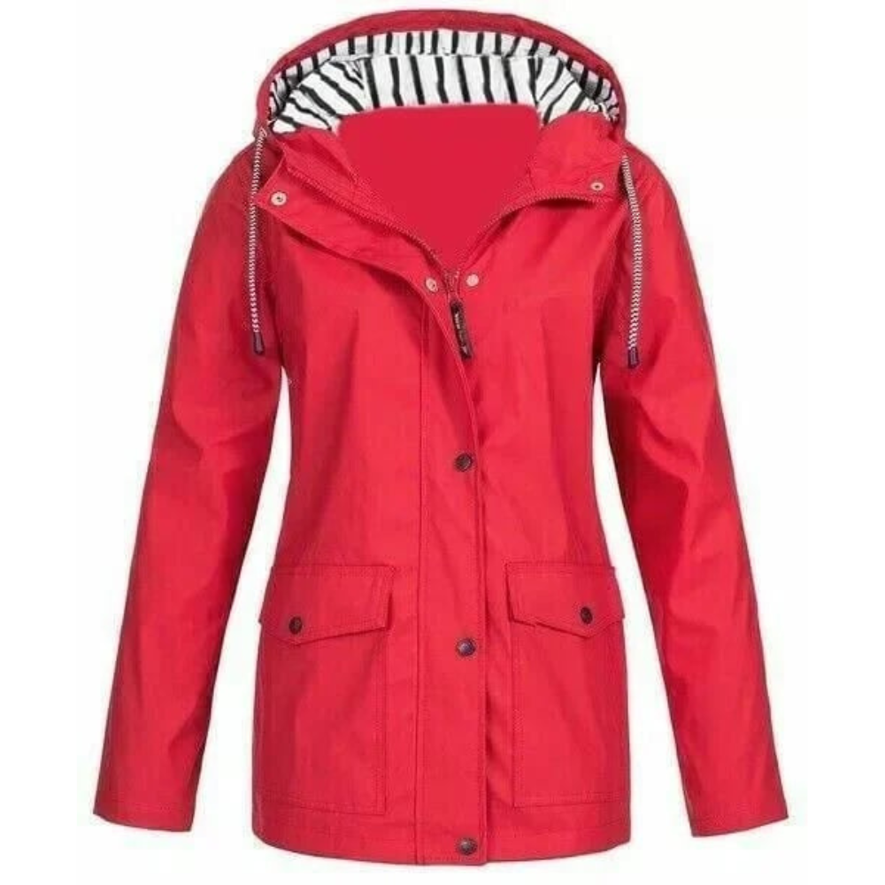 Stylish Women's Waterproof Raincoat