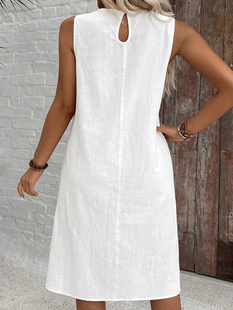 Relaxed Fit Mid-Length Casual Dress