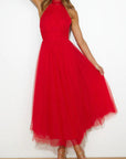 Tulle Dress With Ruffles and Flair