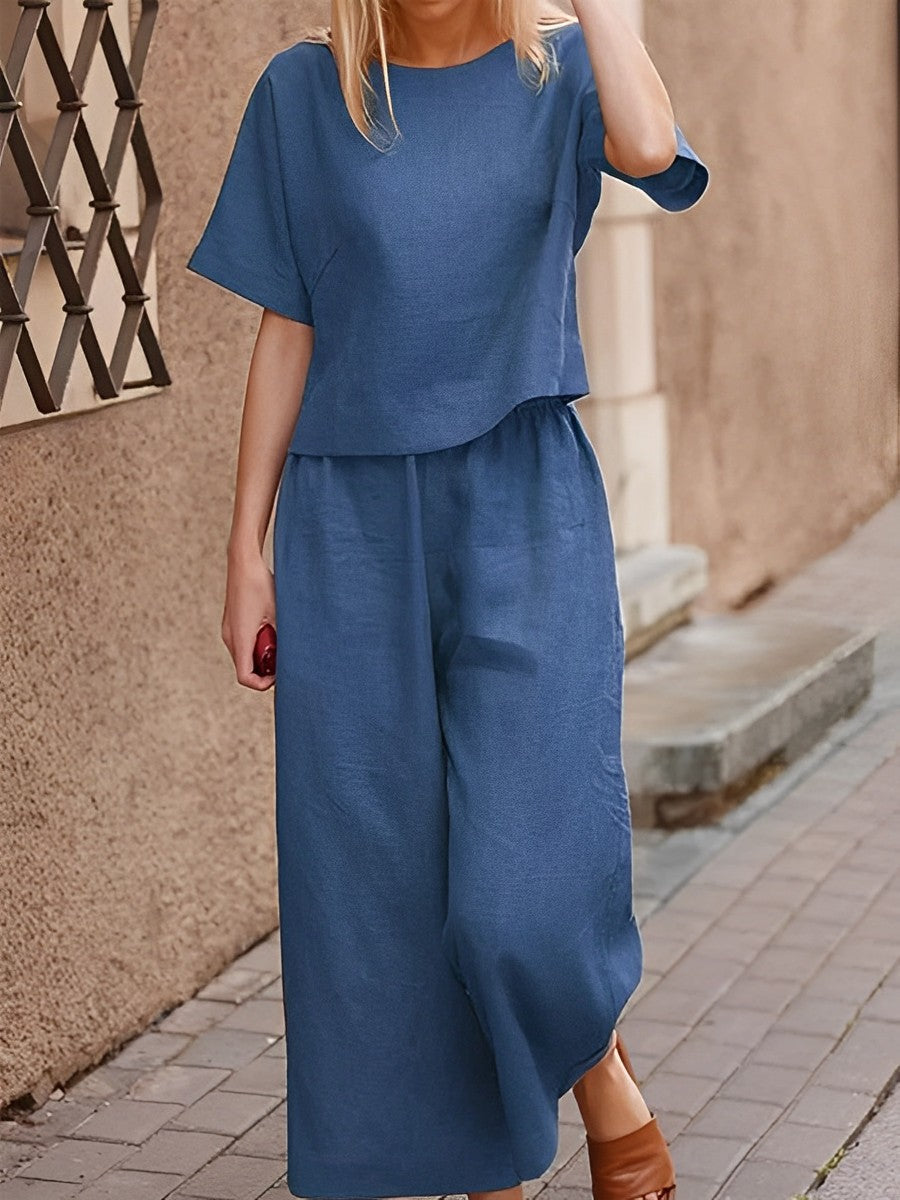 Casual Loose Suit Two Piece Set