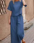 Casual Loose Suit Two Piece Set
