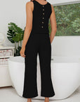 Easy Elegance Linen Two-Piece Set