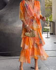 Elegant bohemian long dress