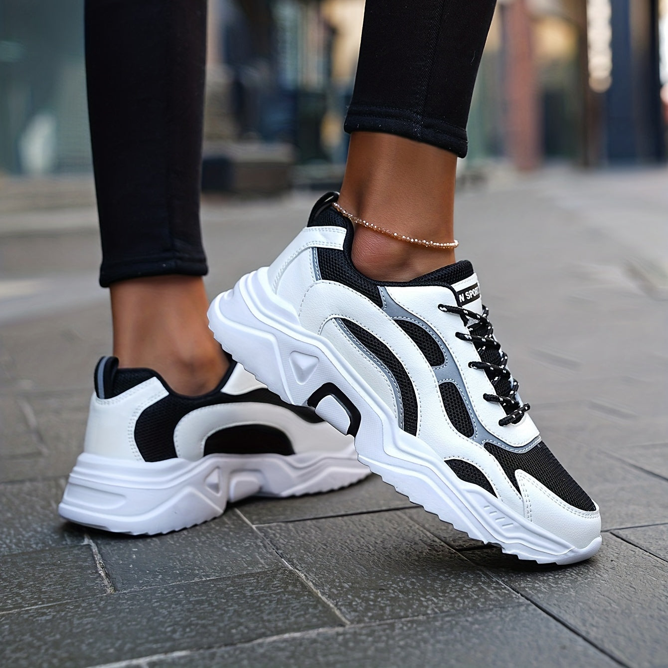 Thalia – Trendy Platform Chunky Sneakers