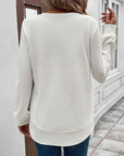 O-Neck Long Sleeve Daily Wear Shirt
