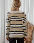 Essential Striped Sweater with Classic Fit