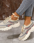 Amanda Stylish Mesh Sneakers with Flexible Fit