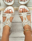 Elegant and bohemian orthopedic sandals